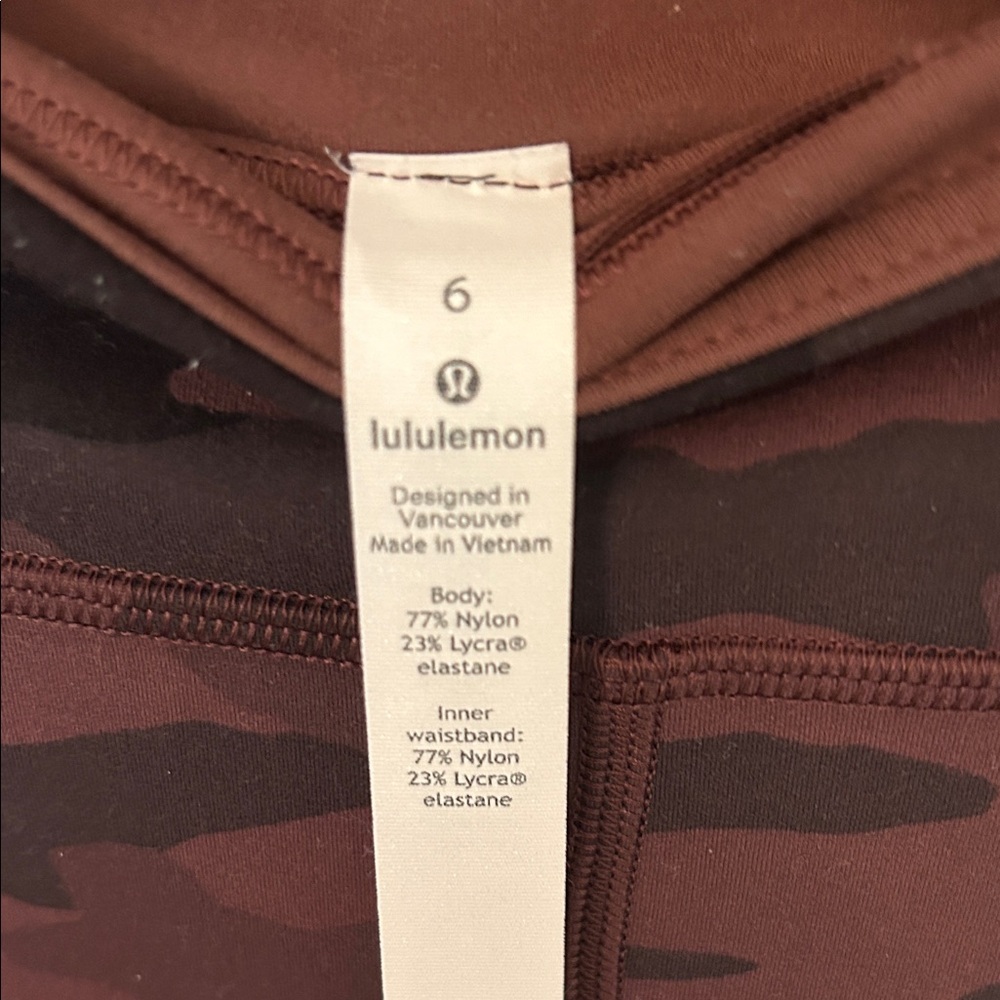 lululemon athletica Brown Leggings